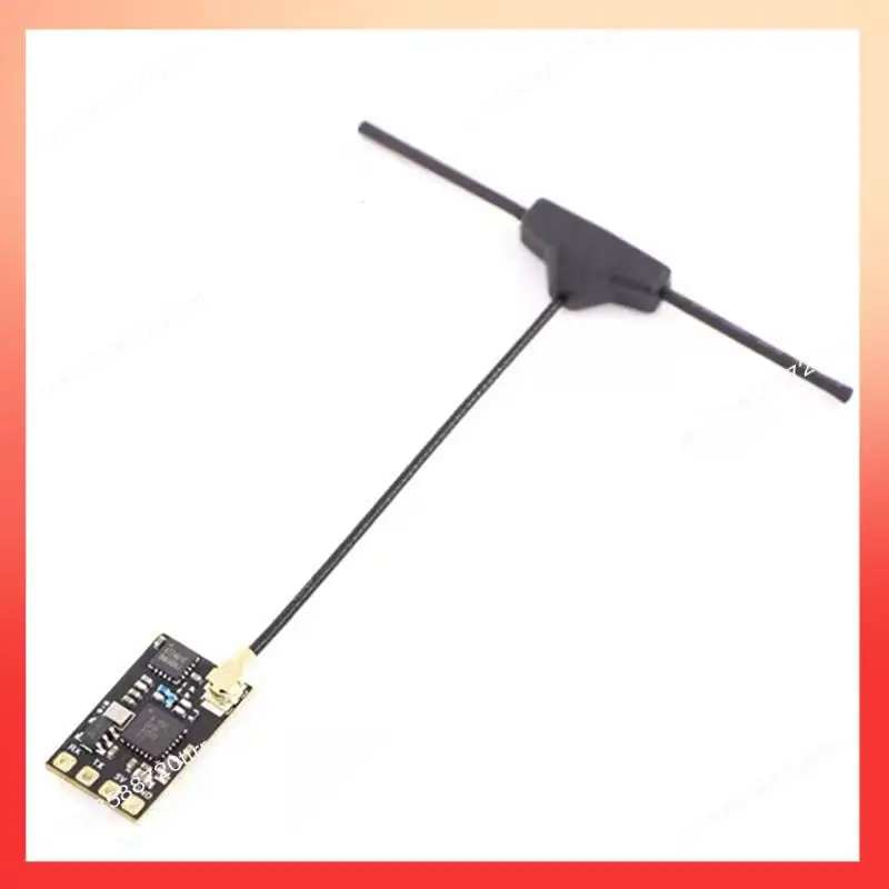 ABNR 2 قطعة ELRS 2.4Ghz استقبال نانو Expresslrs استقبال مع هوائي T-نوع دعم واي فاي ترقية ل FPV RC طويلة المدى الطائرة بدون طيار