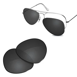 Glintbay New Performance Polarized Replacement Lenses for Ray-Ban RB3025-58 Sunglasses - Multiple Colors