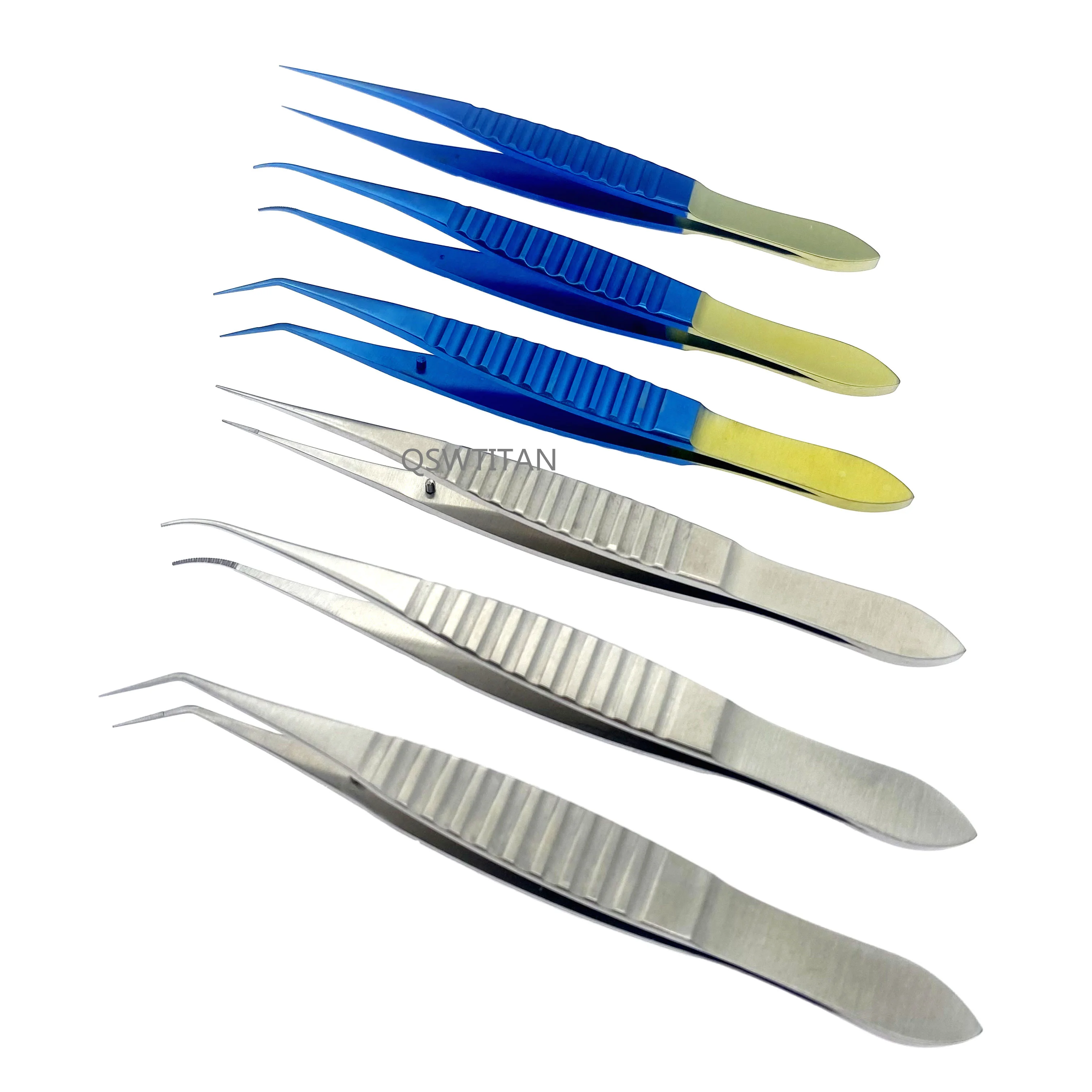 Fue Hair Transplant Tweezer Forceps Titanium/stainless Steel Hair Transplant Implanter Tweezers