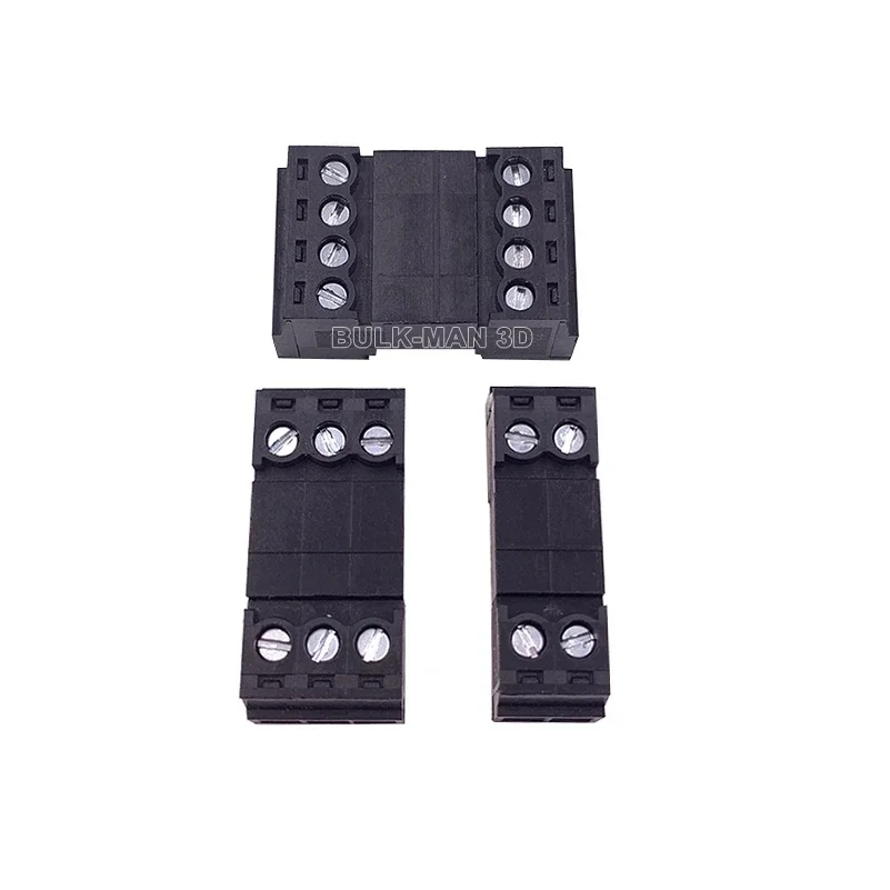 10 set/lotto maschio e femmina PCB senza saldatura morsettiera Plug-in passo 3.81mm 5.08mm pin 2P 3P 4P 2 presa EDGRK