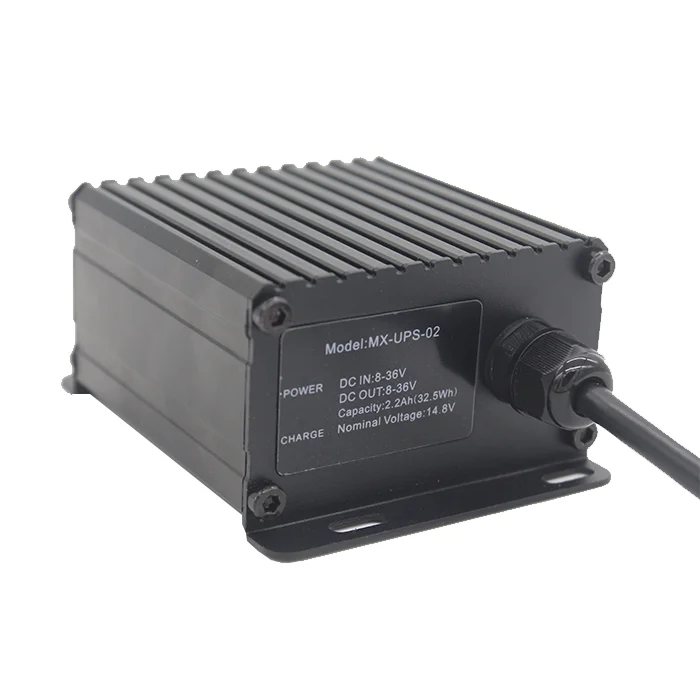 산업용 모바일 DVR 작동용 UPS 백업 방수 UPS 배터리 MDVR용