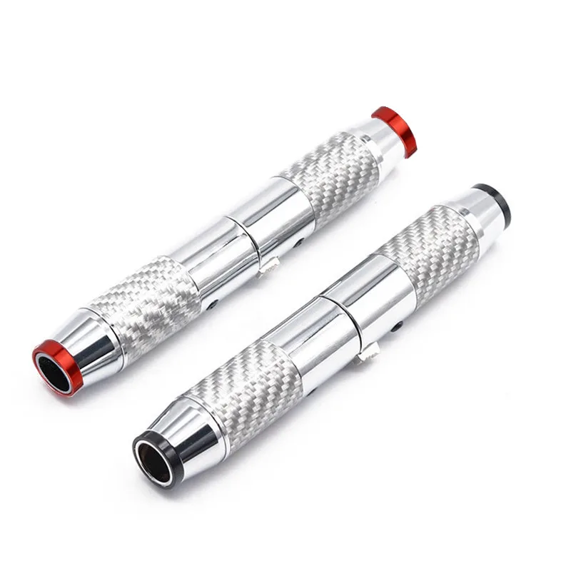 HIFI Fever Carbon Fiber 3Pin XLR Female Jack Male Plug 3 Pole XLR Socket Microphone Connector Amplificador de audio Audiophile