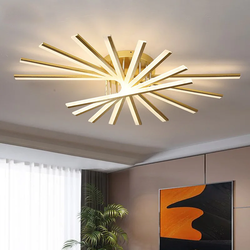 nordic rotating branches led lustres de teto lampada regulavel para estudo sala de estar quarto luminaria pendurada decoracao de casa 01