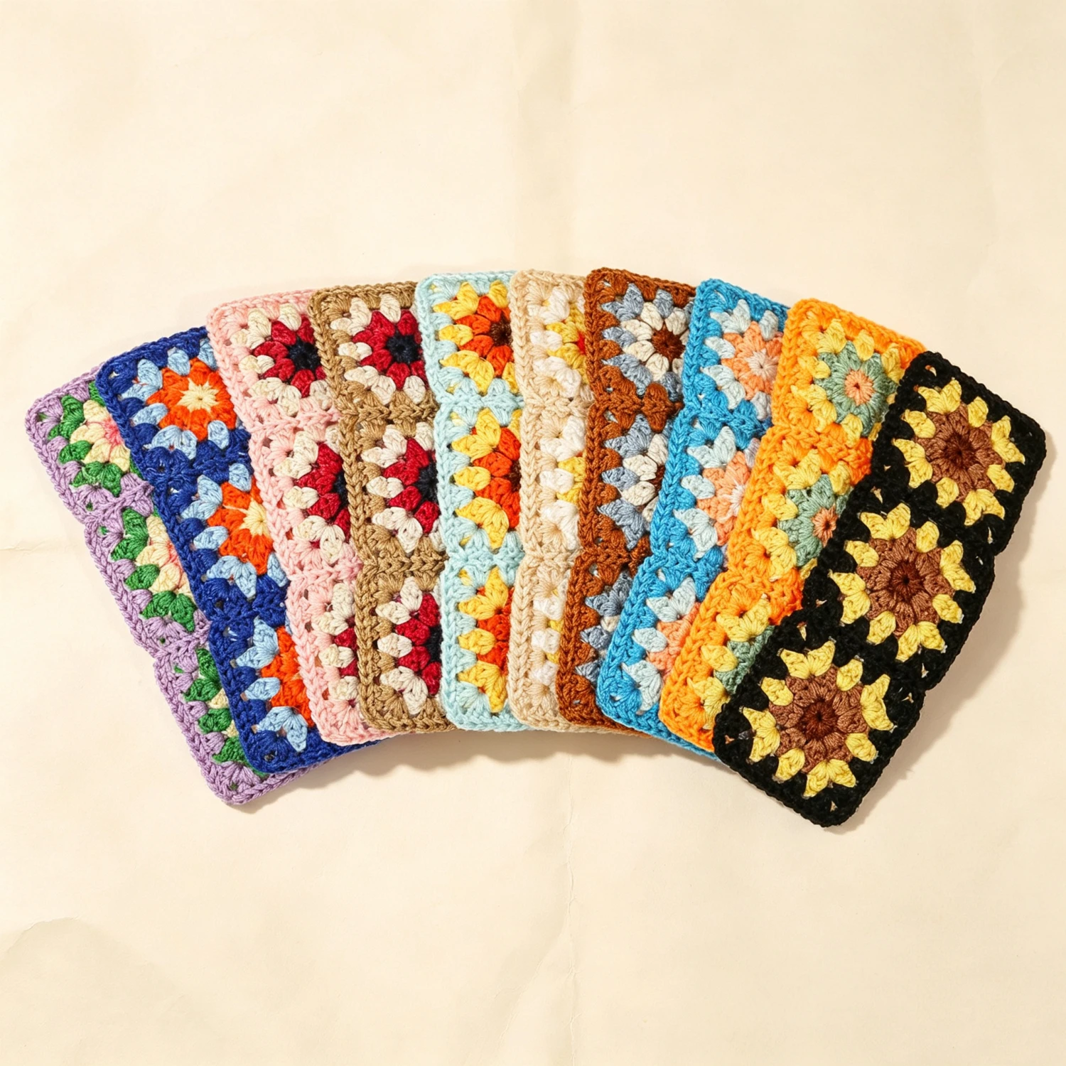 5/10/15/20PCS  Random Color Style Embroidered Flower BB Clip For Girls Sweet Soft Hairpins For Kids Women Daily Hair Accessories