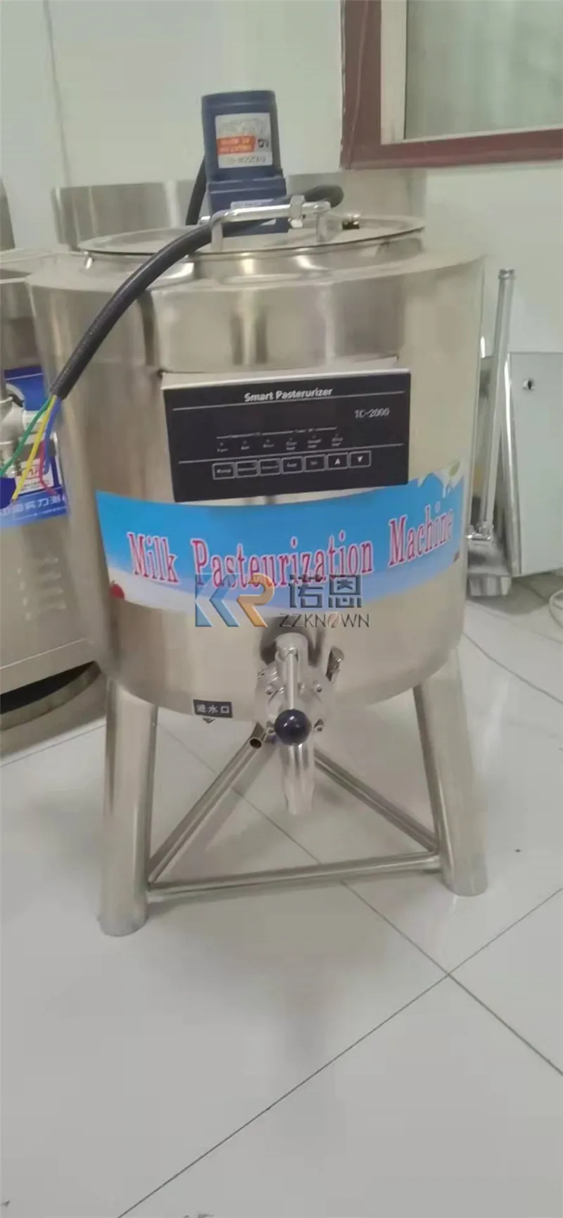 100L Commercial Multifunctional Food Grade Yogurt Machine Milk Pasteurizer Dairy Processing Machine