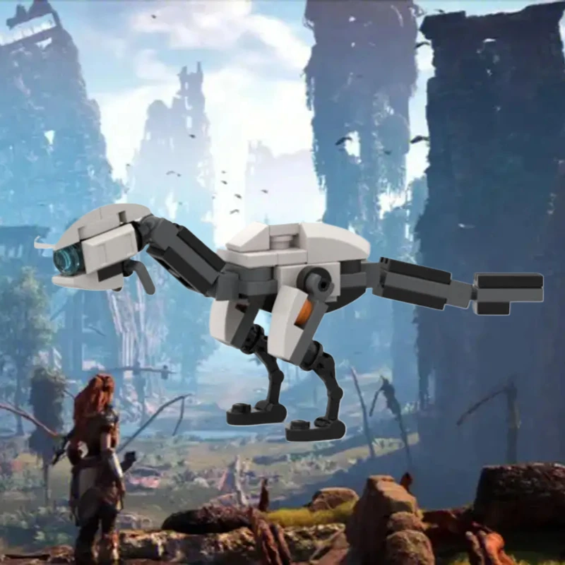 

Classic Game Series MOC Observer Monster Robot Building Block Model Game Character Assemble Ornaments Toys Puzzle Gift