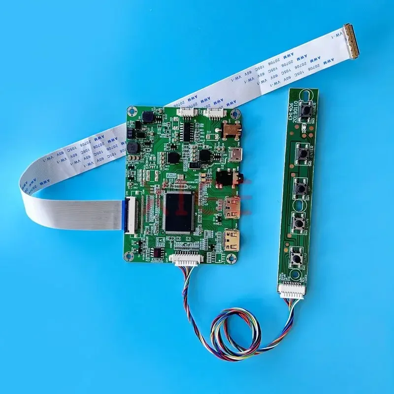 For LP140WF6-SPB1 LP140WF6-SPC1 Controller Driver Board Laptop Display 1920x1080 2Mini-HDMI Micro USB EDP 30-Pin 14