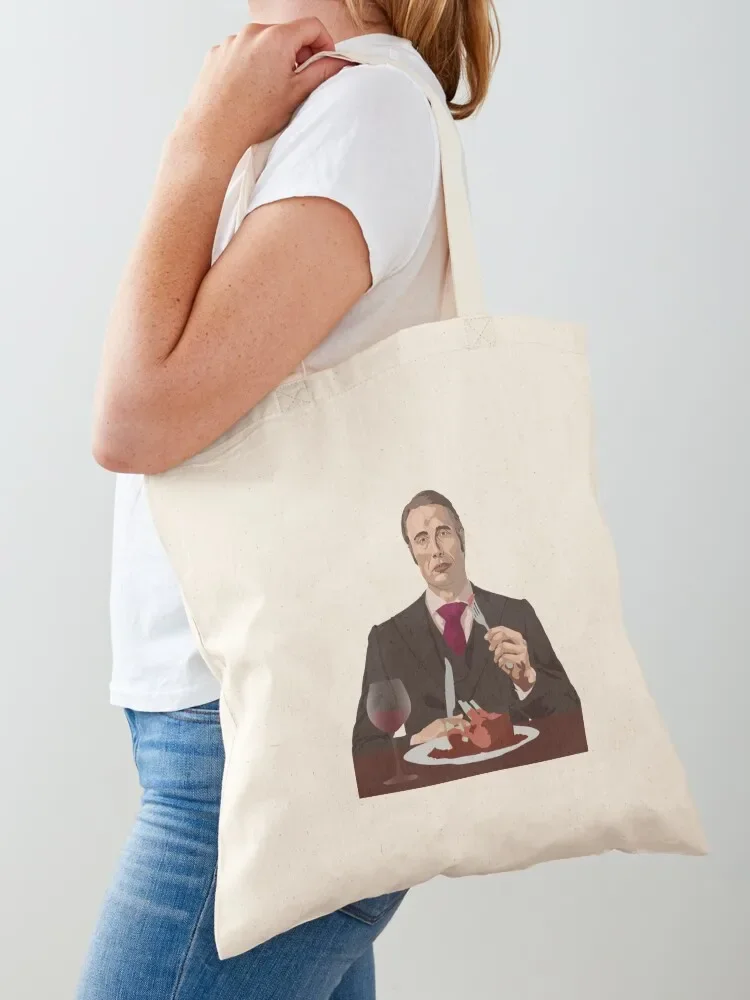 Hannibal Tv Show Hannibal Tote Bag personalized tote men Big custom