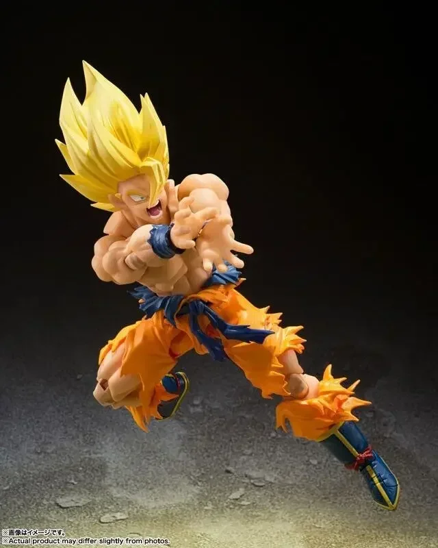 Original In Stock Bandai S.H.Figuarts SHF Super Saiyan Son Goku 3.0 The Legendary Anime Action Figure Model Collection Toys