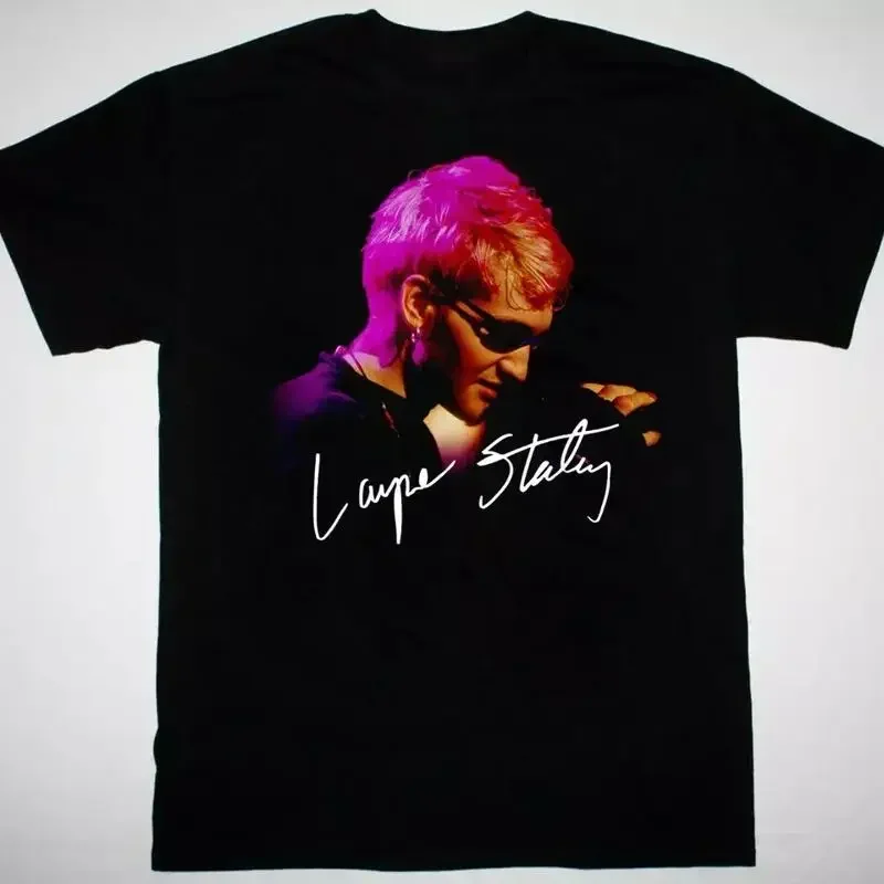 Layne Staley Alice In Chains signed T Shirt Black Cotton S 5XL