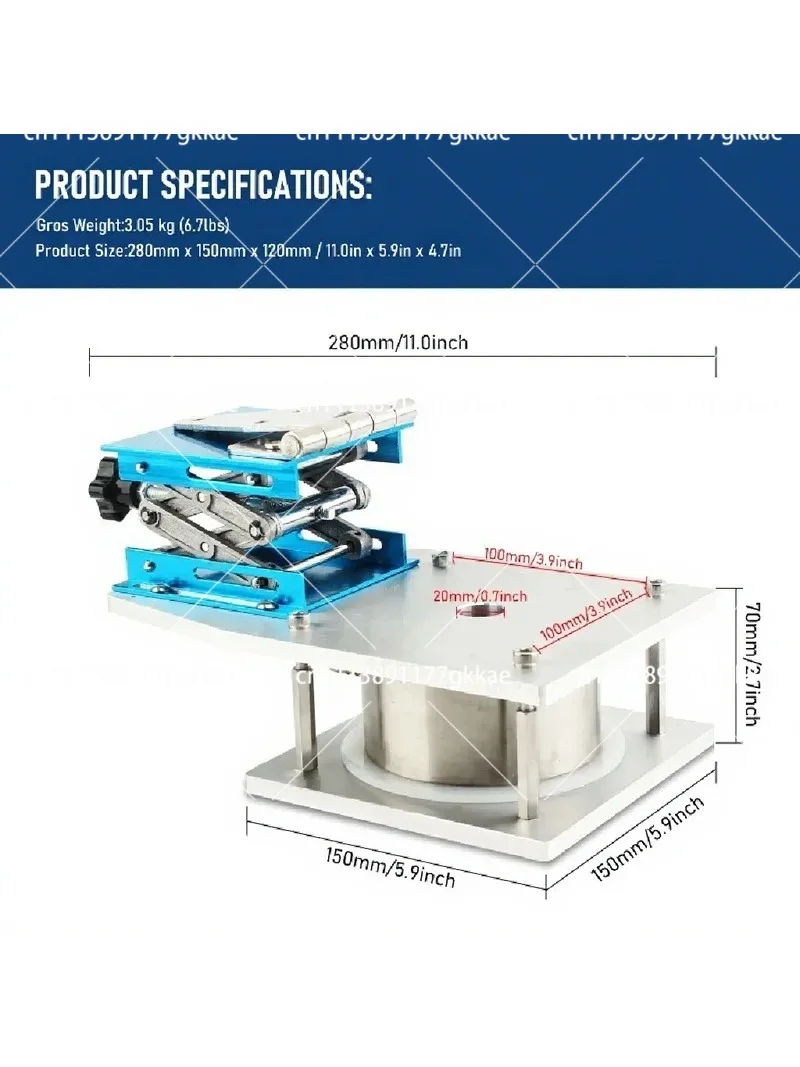 Vacuum Suction Casting Machine for DIY Jewelry Making, Plaster Mold Inverted Mold Tool for Gold Silver Copper