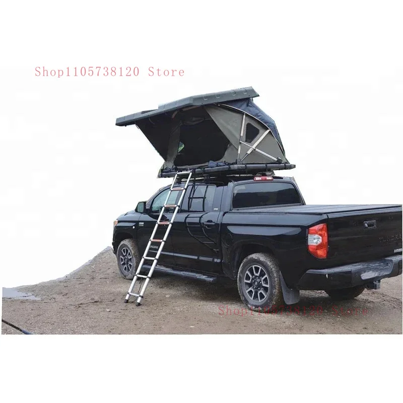Person Outdoor Camping Remote Car Hard Roof Top Tent