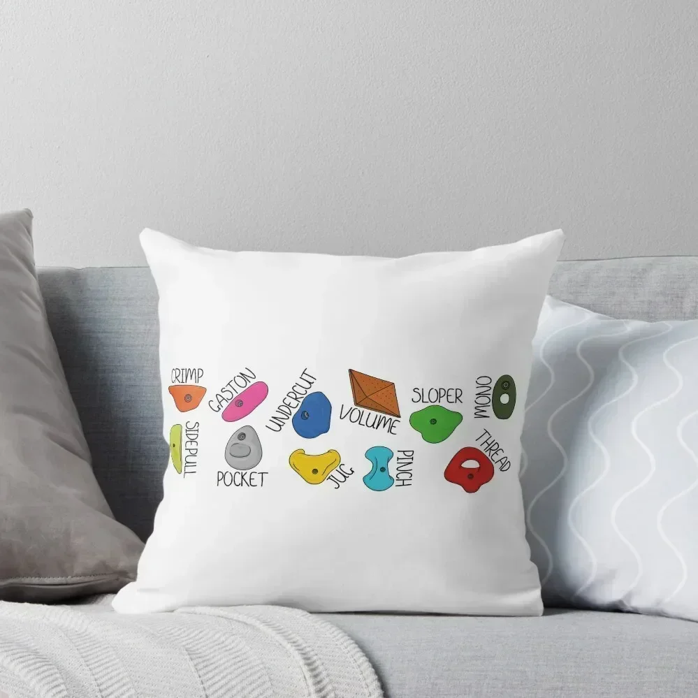 

Climbing Holds Throw Pillow Decorative Sofa Cushion Pillow Covers Decorative Sofa Cushions Covers Sofa Cushion Cover pillow