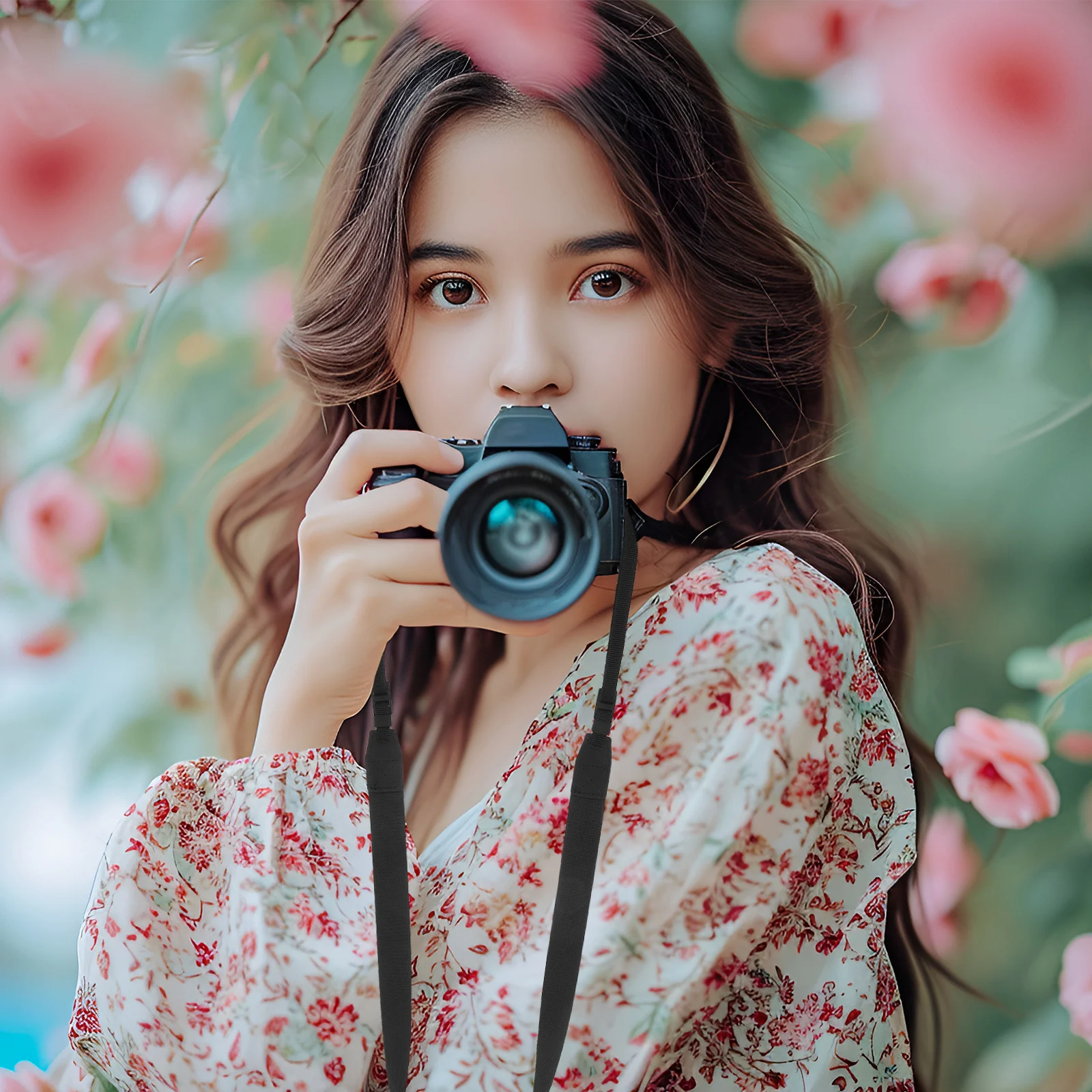 

Camera Shoulder Strap Adjustable Universal Sling For Photographers Lightweight Portable Neck Strap Compatible With Most Cameras