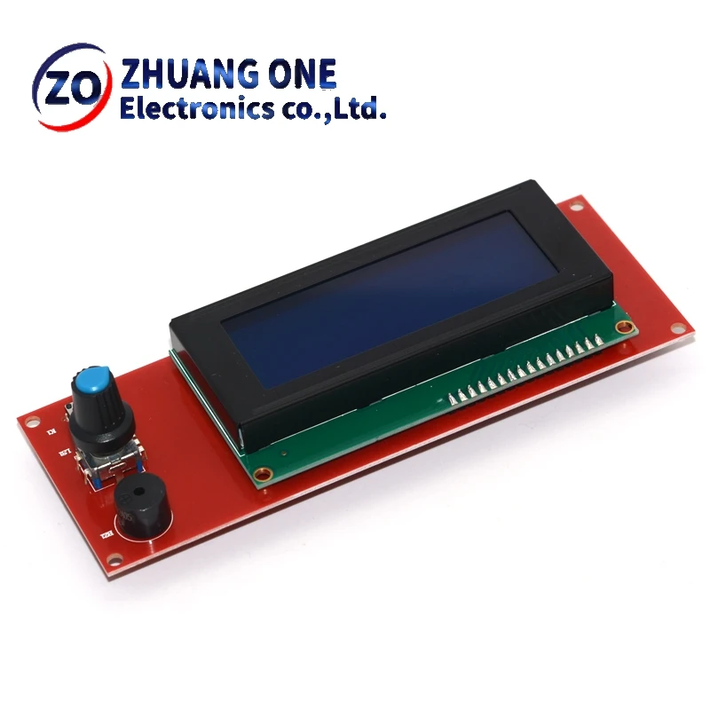 ثلاثية الأبعاد 2004 LCD 12864 عرض طابعة ثلاثية الأبعاد Reprap محول ذكي تحكم Reprap سلالم 1.4 1.6 Mega2560 مجلس 2004LCD التحكم