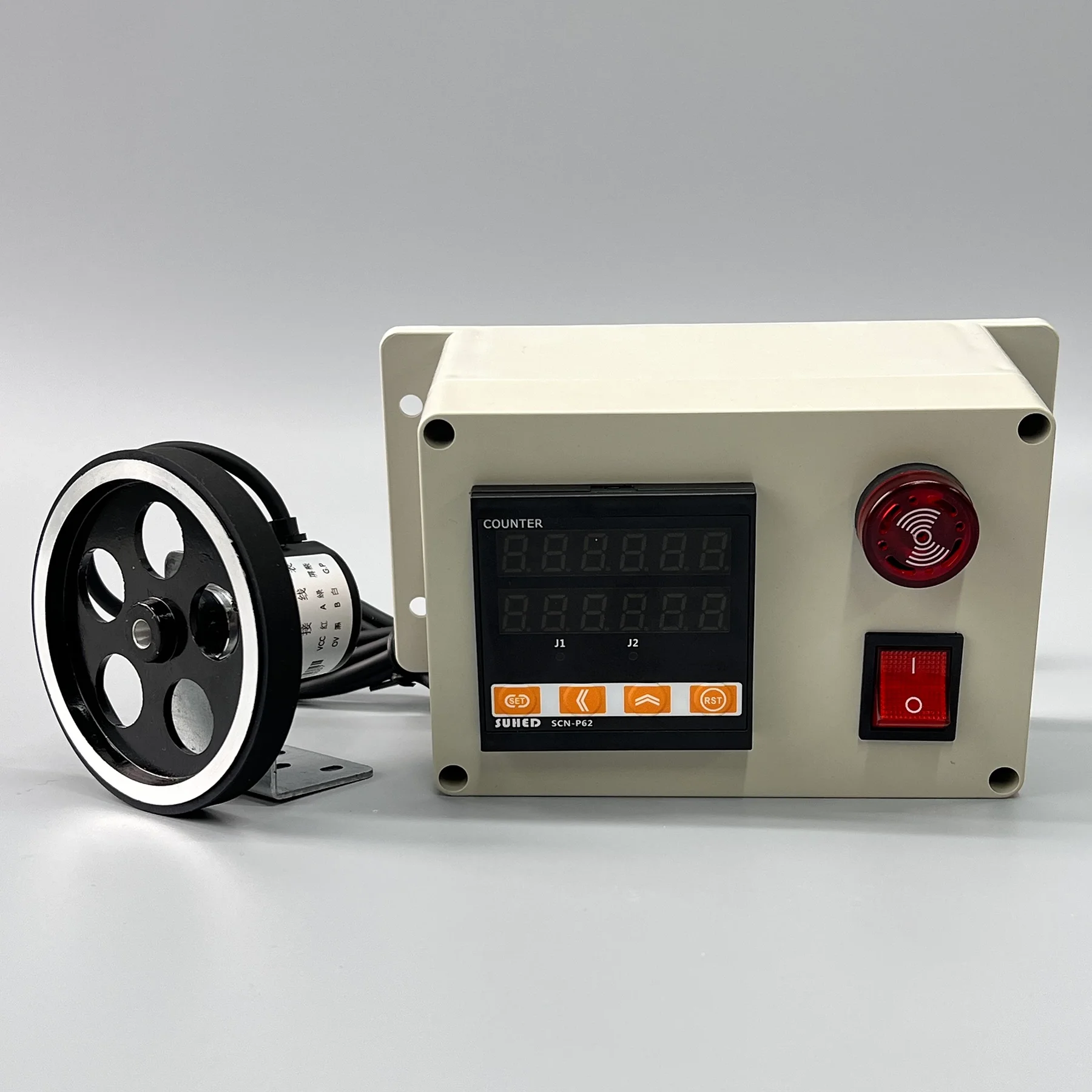 Digital SCN-P62 Length Measuring Roller Meter with Electronic Display, 12V/24V/220V Automatic Testing Equipment for Cables
