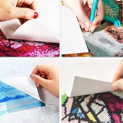 Diamond drawing special dust-proof and anti adhesive paper, double-sided A4 paper, hand DIY paste diamond separation paper
