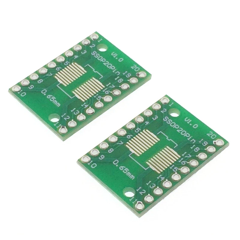 SOP20 SSOP20 TSSOP20 Patch To Insert DIP 0.65/1.27mm Conversion Board