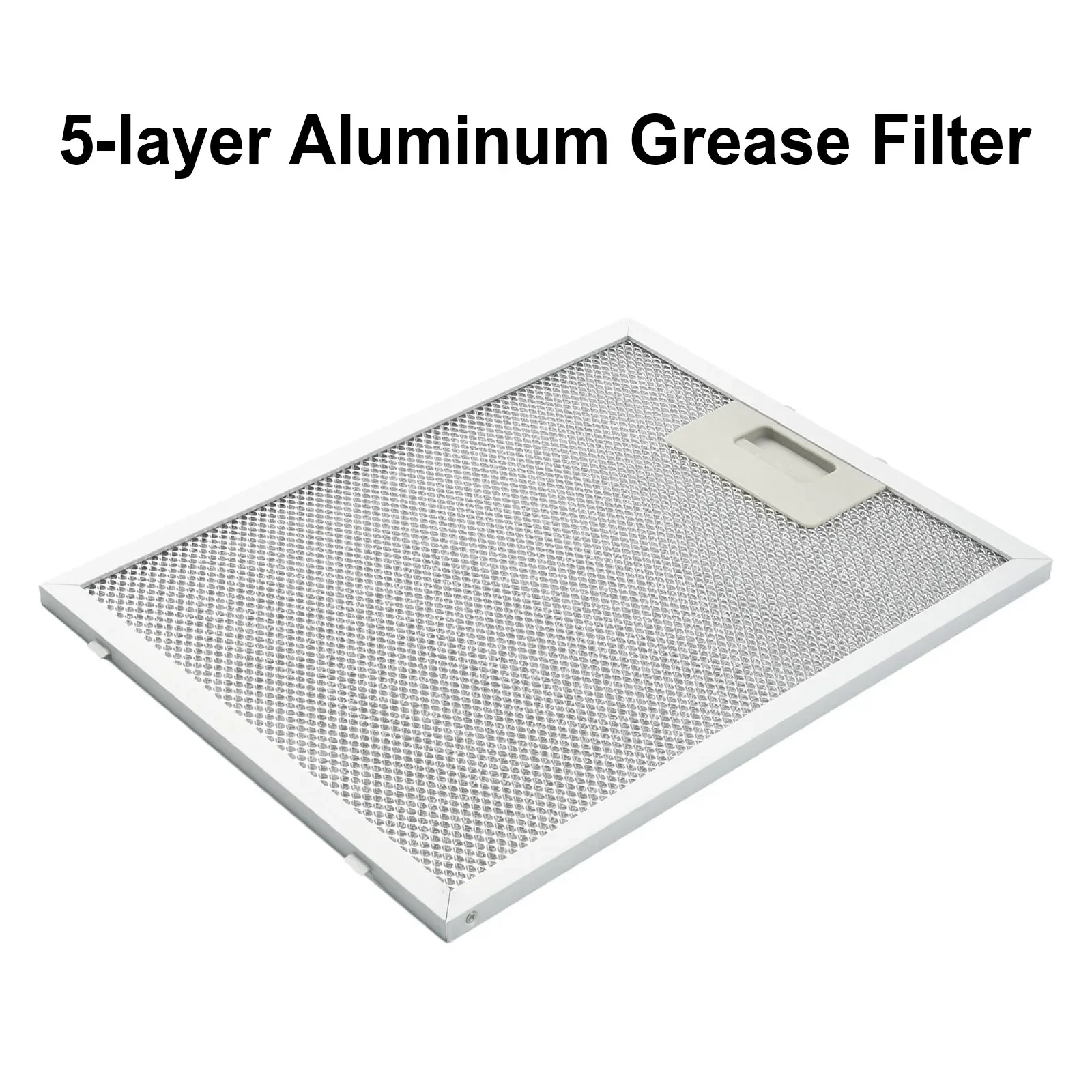 Reliable Stainless Steel Filter For Range Hoods Aluminized Grease Capture Maintain Peak Performance 300 X 240 X 9mm