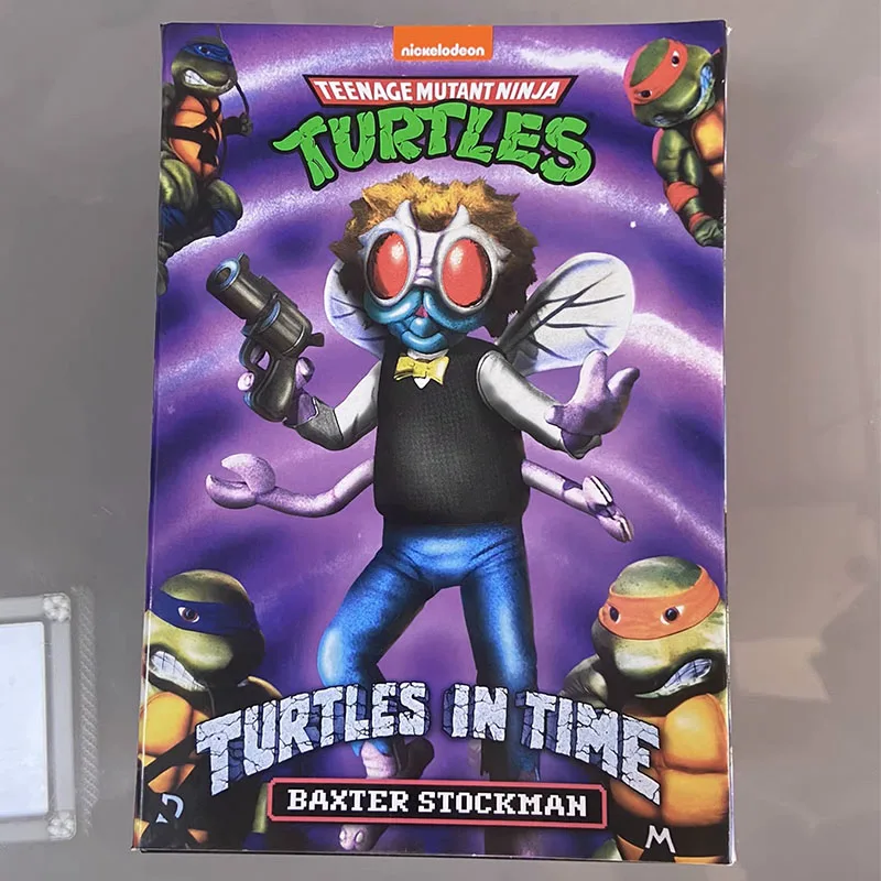 

NECA TMNT Baxter Stockman фигурка Черепаха-ниндзя фигурки героев аниме периферийные модели украшения игрушки подарок для детей