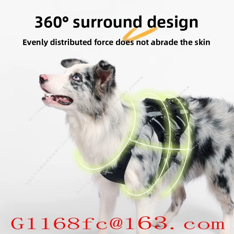 Outdoor Medium and Large Dog Leash Vest Type Pet Walking Leash