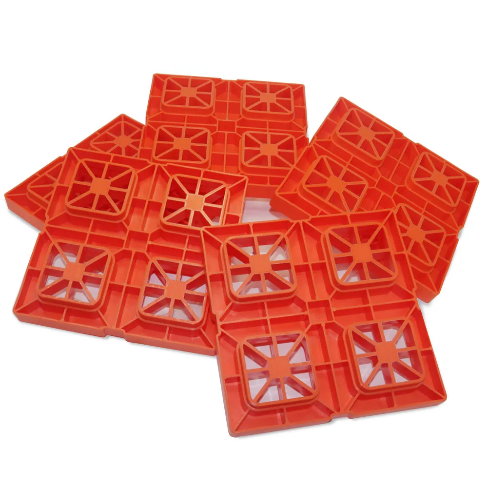 

Heavy Duty RV Leveling Block RV Superimposed Board Flattener Block Trailer Trailer Escape Plate Trailer Wheel Stopper Anti-slip