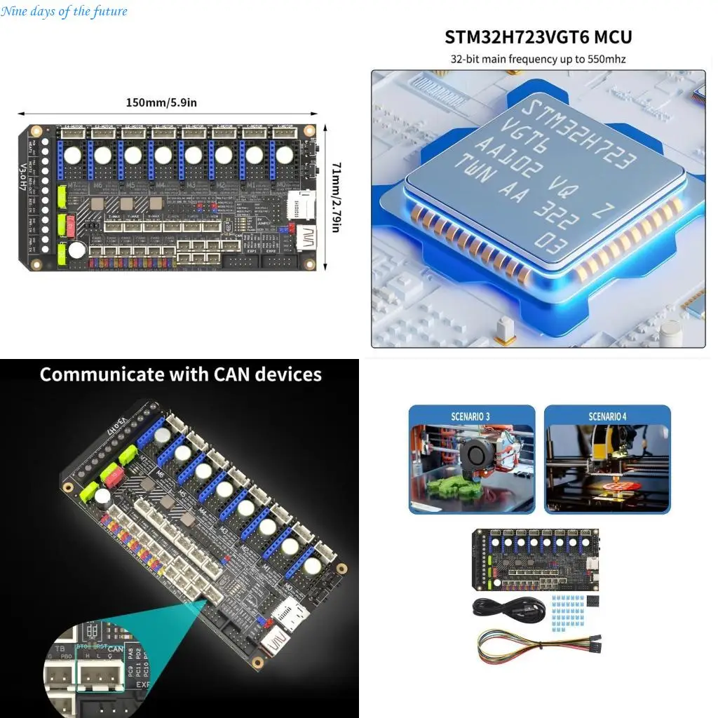 

Увеличение стабильности для 32 -битной платы H7 для -печати 24/48 В напряжения E65A