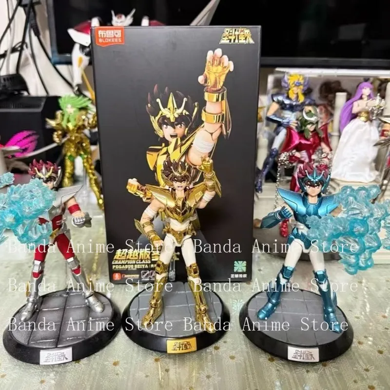 

Saint Seiya Action Figure Pegasus Seiya Blokees Model Kit Unisex Assembly Toy