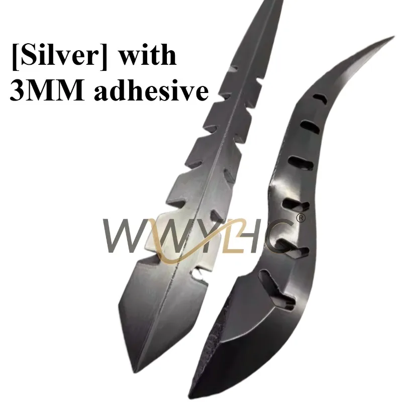 

Suitable for Car Outer Dragon Angle Decoration Arc Light Speed Type Around The Flow Fin Car General Creative Car Accessories