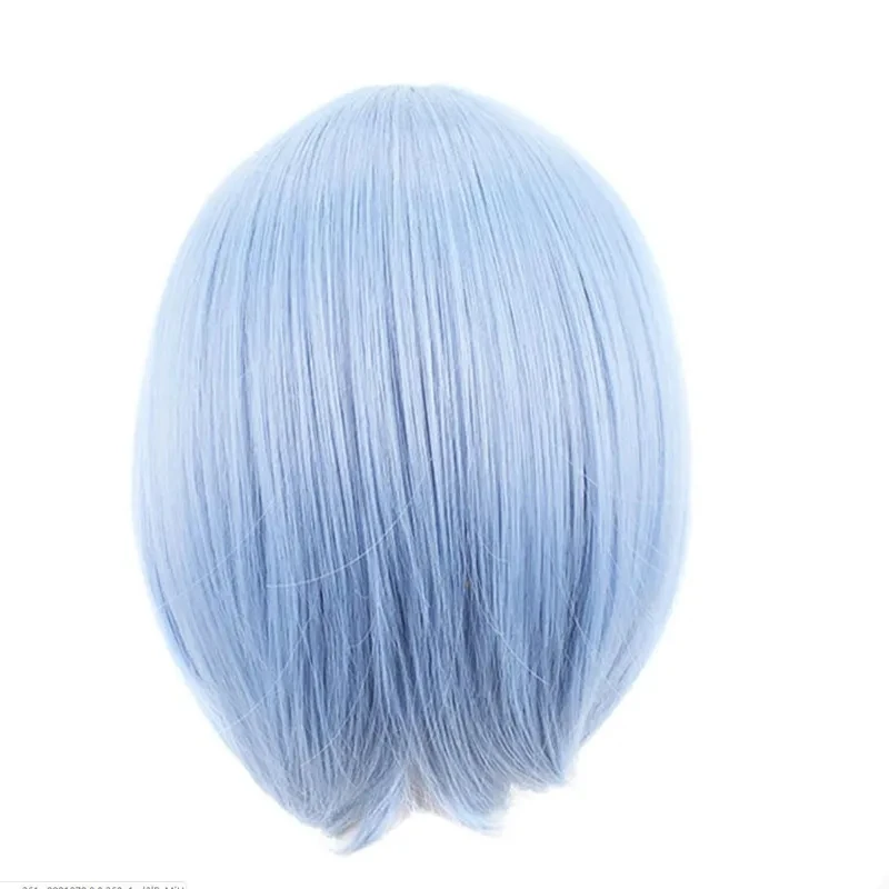 Re: Life In A Different World Of Zero Graduate Ram Rem Wig Cosplay For Women Pink Blue Anime Straight Short Wig