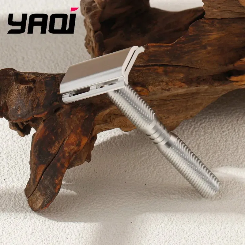 

2026 New Arrival Luxury YAQI Ghost (Aluminum Version) Light Weight Safety High Quality Razor For Men