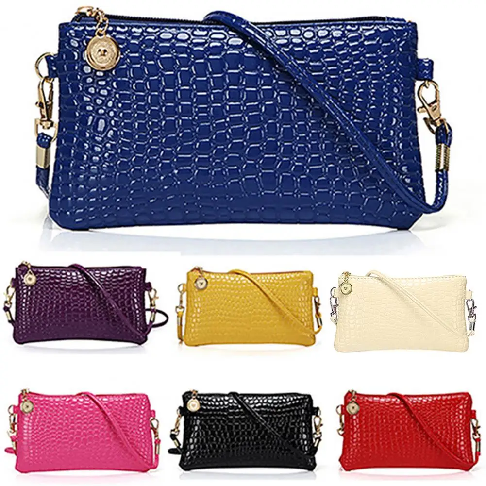 Leather Crossbody Bags Retro Casual Women Shoulder Bags Fashion Messenger Bag Wallet Phone Pouch Ladies Purse Shopping Bag