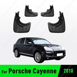 FOR High Quality ABS Plastics Automobile Fender Mudguards Mud Flaps For Porsche Cayenne 9PA 2008 2009 2010