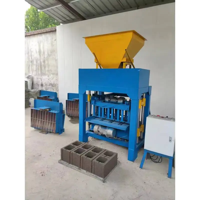 Paver Cement Block Mould Hollow Concrete Brick Making Machine