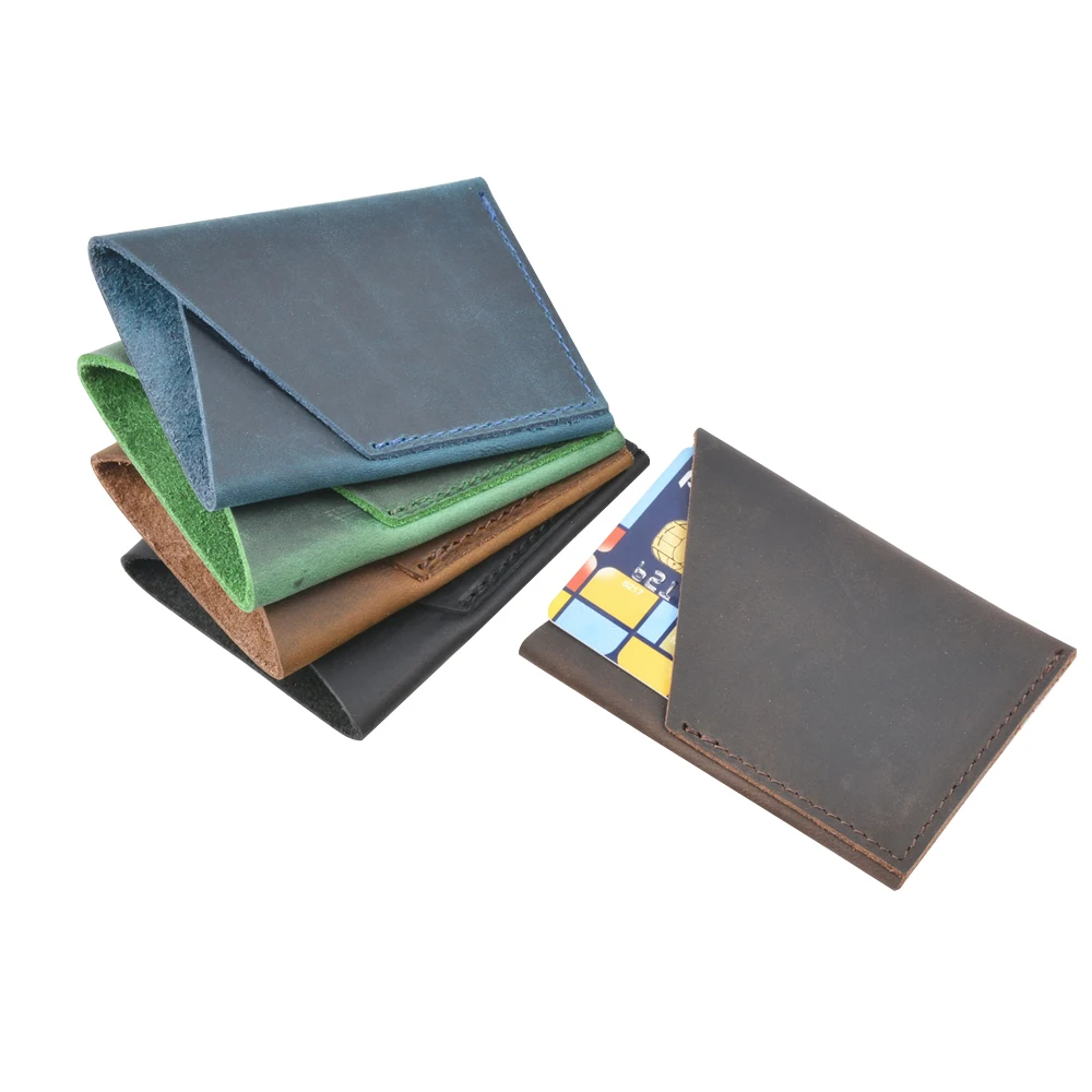 Многофункциональный винтажный кожаный чехол для карт, органайзер с несколькими держателями для карт, кошелек