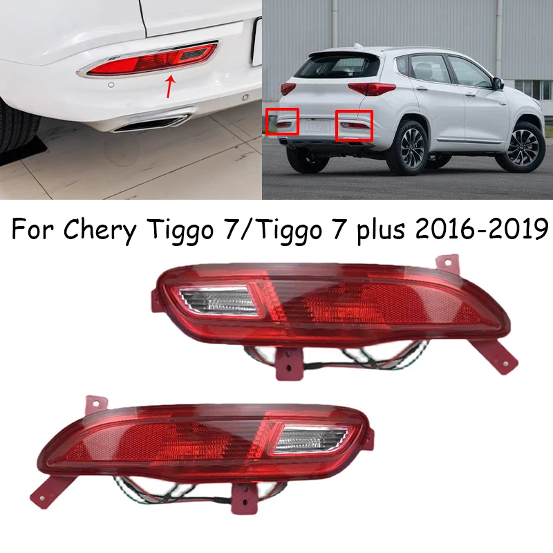 

New Car Rear Bumper Brake Light Warning Lamp Tail Lamp Brake Lamp Tailight For Chery Tiggo 7/ Tiggo 7 plus 2016 2017 2018 2019