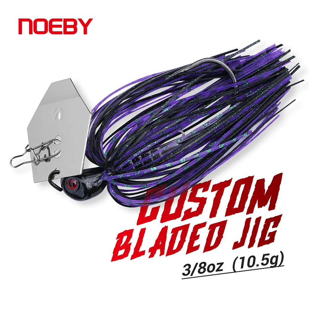 NOEBY 10.5g 14g 21g 28g 35g Chatter Bait Spinner Bait Weedless Fishing Lure Buzzbait Wobbler Chatterbait for Bass Pike Walleye