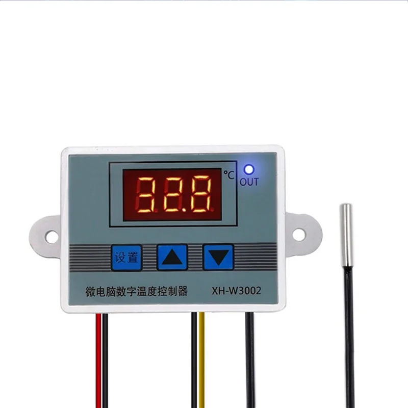 ABJI-3X 12 فولت المهنية W3002 الرقمية LED متحكم في درجة الحرارة 10A ترموستات منظم XH-3002