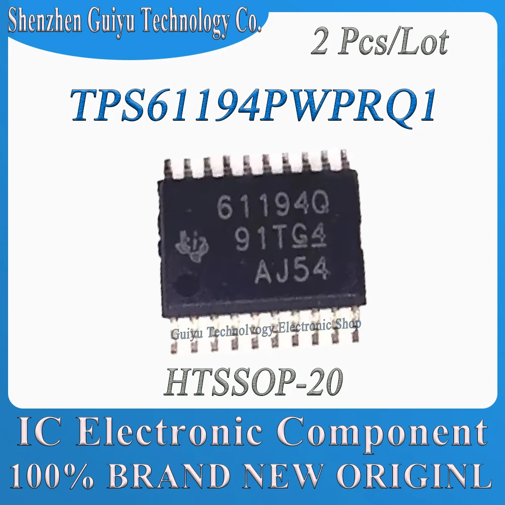 2 Pcs/Lot TPS61194PWPRQ1 TPS61194PWPRQ TPS61194PWP TPS61194PWPR TPS61194P TPS61194 TPS HTSSOP-20 IC Chip