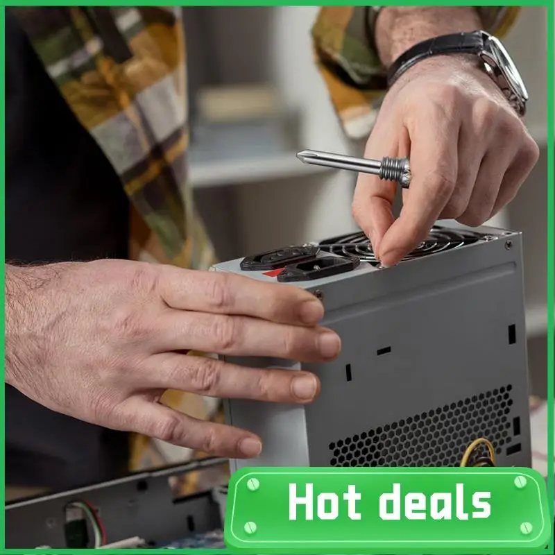 LUDA 4 шт. Набор молотков 6 в 1 с многофункциональным молотком, небольшой металлический молоток и отвертка для ремонта телефонов, часов