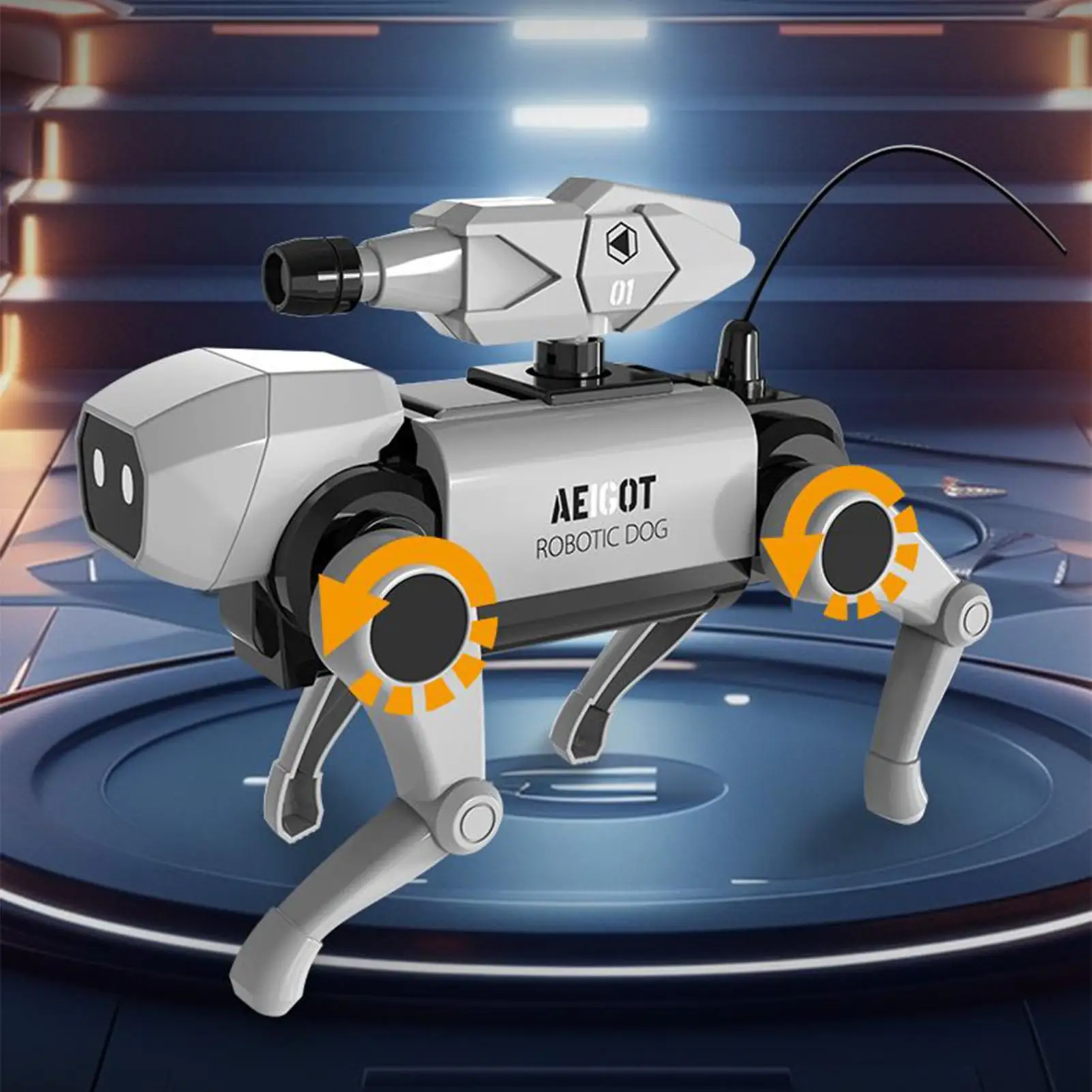 

Smart Robot Dog Smart Interactive Robotic Dog Walking Pets Educational Toys Learning For Birthday Holiday Kids Youth Boys