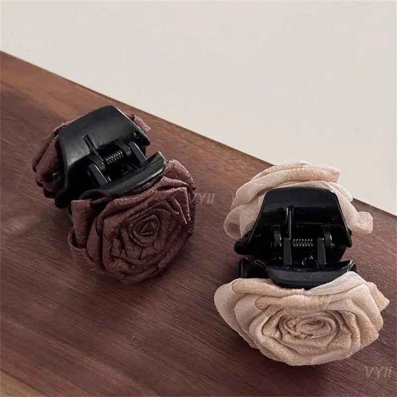 Hair Claw Durable Gorgeous High-quality Hair Accessory Rose Bud Hair Accessory Trending Hair Grip Versatile Elegant High-quality