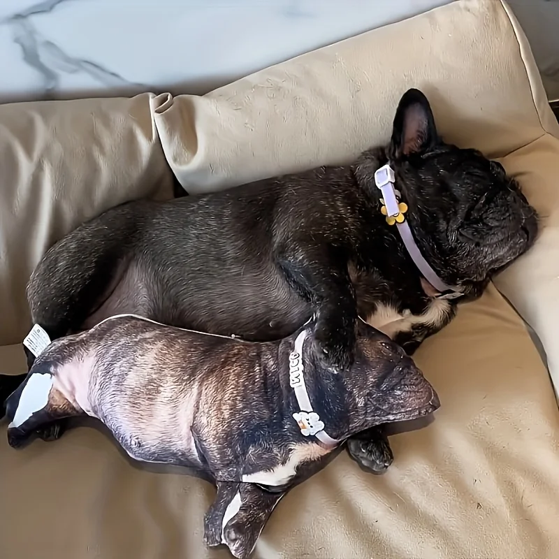 وسادة ممتعة مخصصة، طباعة مزدوجة الجوانب، صور لطيفة للكلاب والقطط، مادة بوليستر ناعمة، رفيق نوم مثالي وفريد من نوعه