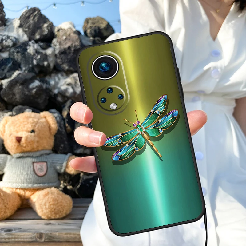 Dragonfly Phone Case For Honor 90 Lite 50 70 Magic 5 6 Pro X6 X7 X8 X9 X6a X7a X8a X9a X9b X8b Cover image 2