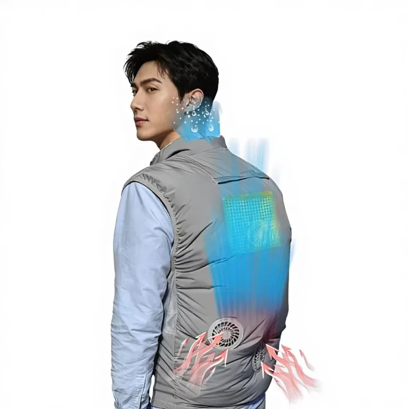 Professional Cooling Vest with Built-in Fans & Polymer Gel Inserts - Bulk Order