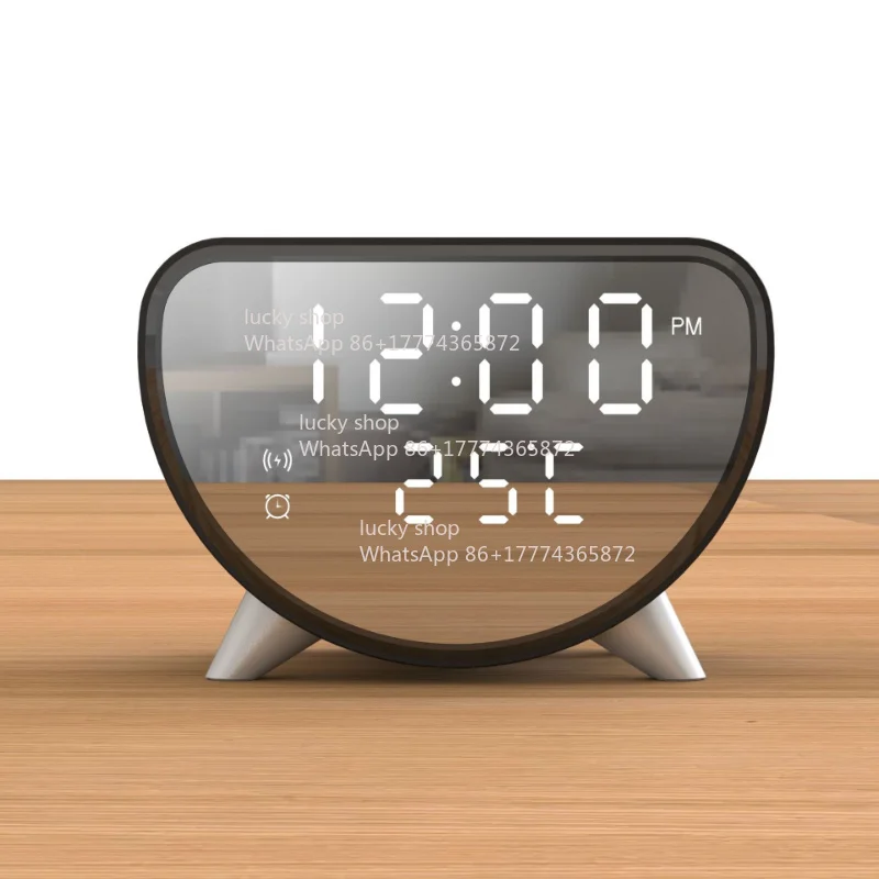 

3-In-1 Desktop Alarm Clock Thermometer 15W