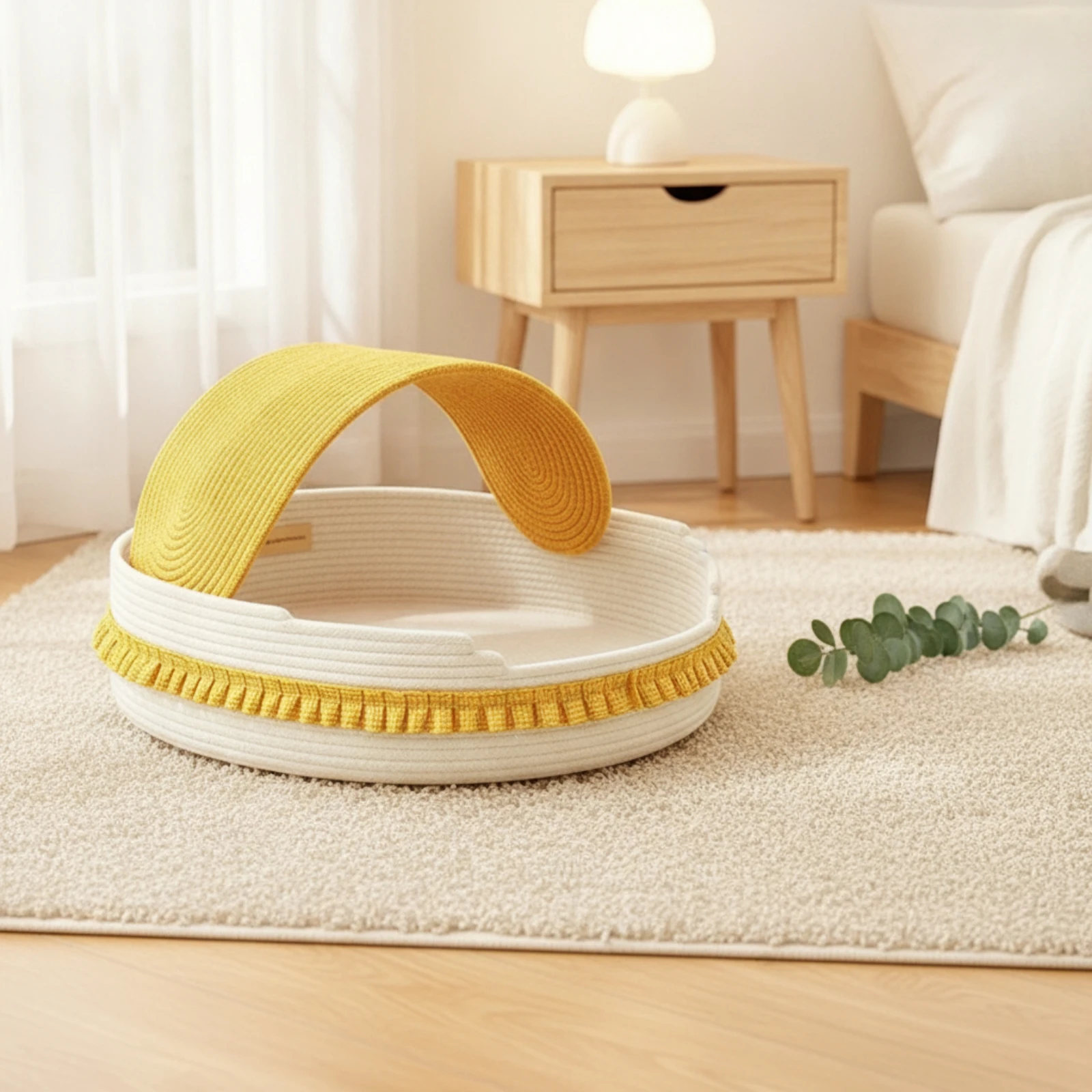 cotton-rope-cat-bed-cozy-cat-bed-with-canopy-soft-resilient-for-indoor-cats-living-room-sunny-corner