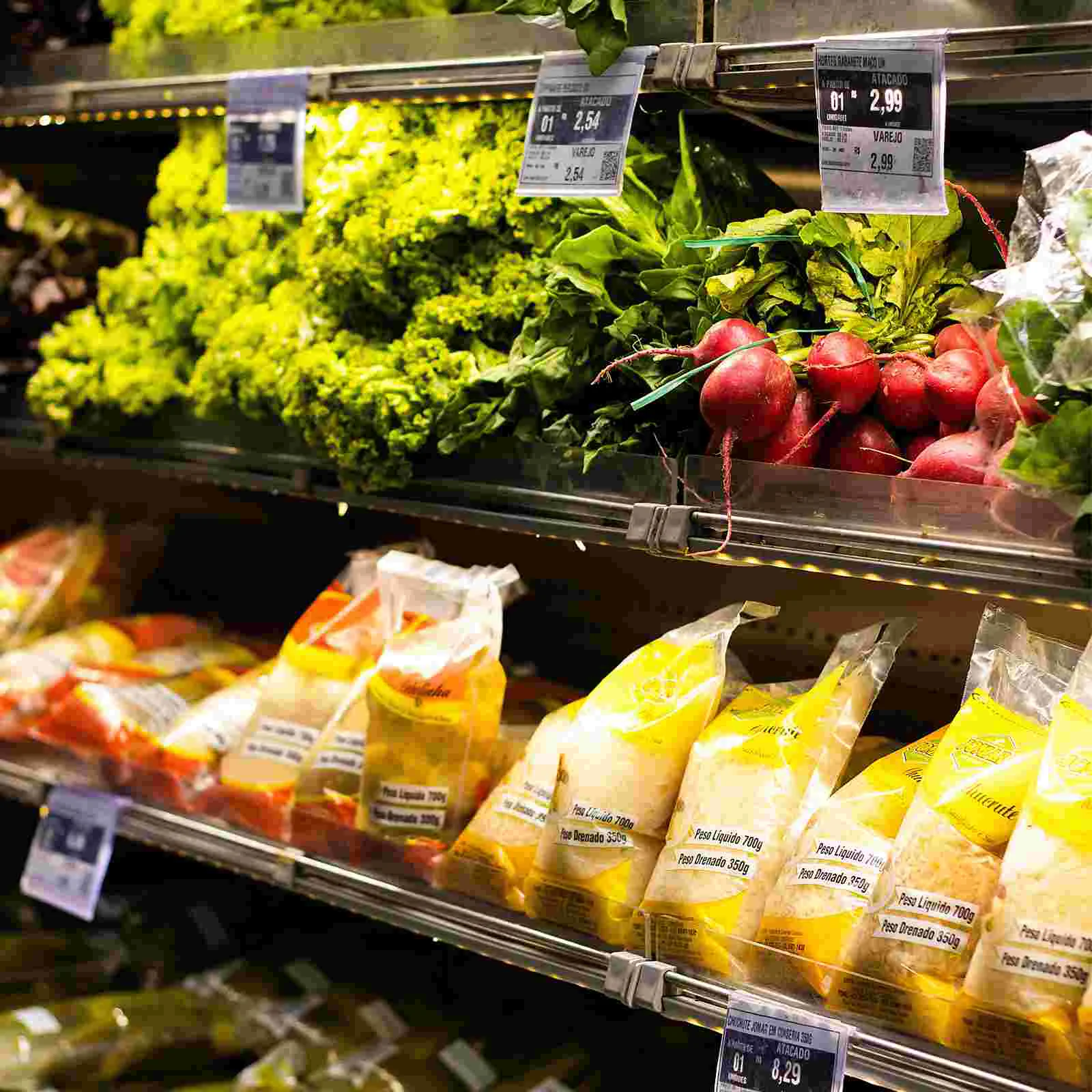 Rack Labels Preço Clear Holders Glass, Retail Tag Holder, Merchandise Sign Display, 30 pcs