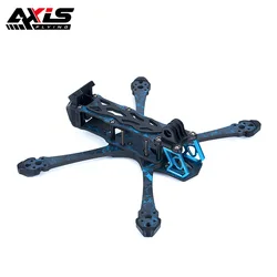 Axisflying MANTA5 SE Frame Kit Squashed-X Wheelbase 223mm T700 Carbon Fiber Polecany silnik serii 2207/2306 do dronów RC FPV