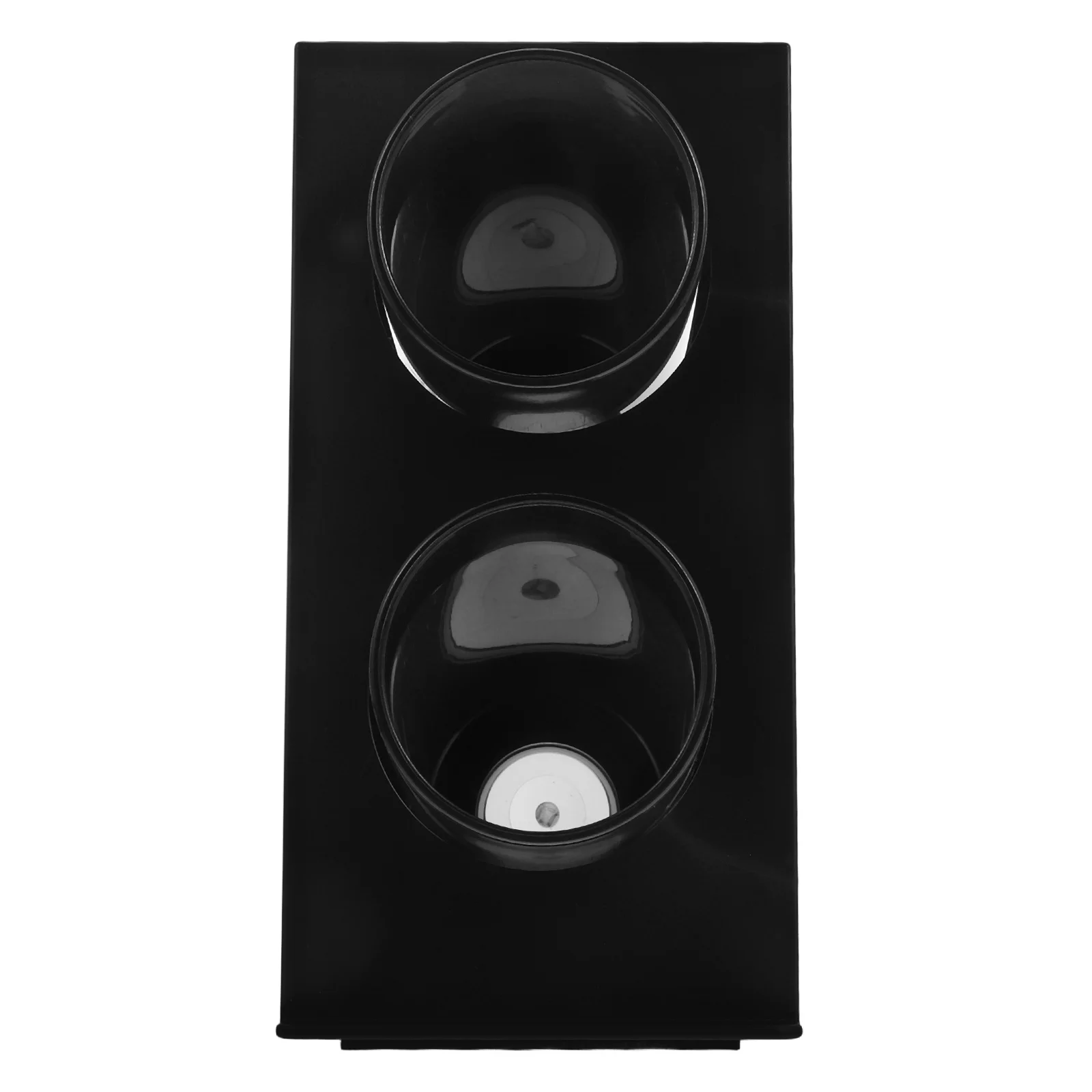 

Double Grid Desktop Pen Container Sturdy Plastic Organizer Large Capacity Pencil Holder Multifunctional Office Home Classroom